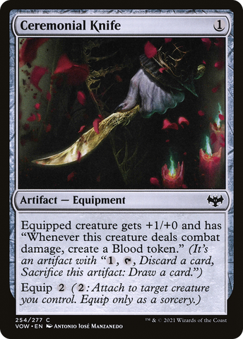 Ceremonial Knife [Innistrad: Crimson Vow] - The Mythic Store | 24h Order Processing