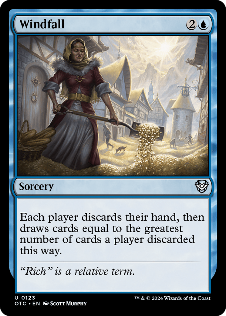 Windfall [Outlaws of Thunder Junction Commander] - The Mythic Store | 24h Order Processing