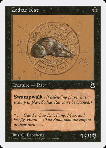 Zodiac Rat [Portal Three Kingdoms] - The Mythic Store | 24h Order Processing
