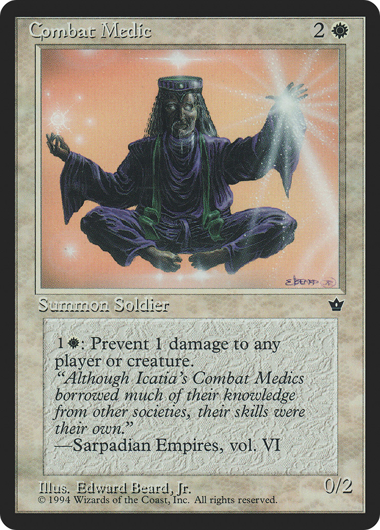 Combat Medic (Edward P. Beard, Jr.) [Fallen Empires] - The Mythic Store | 24h Order Processing