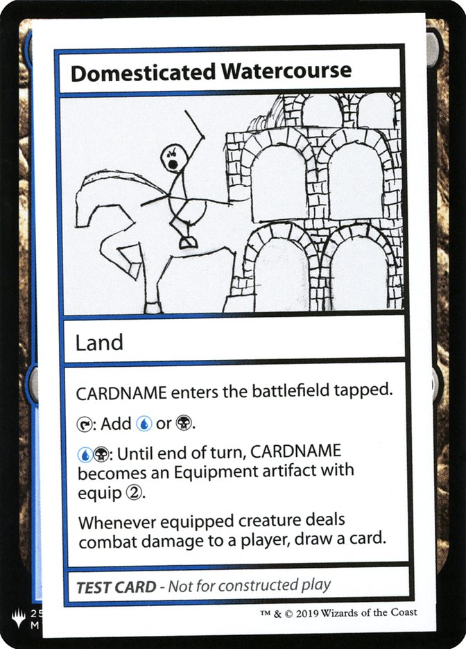 Domesticated Watercourse [Mystery Booster Playtest Cards] - The Mythic Store | 24h Order Processing