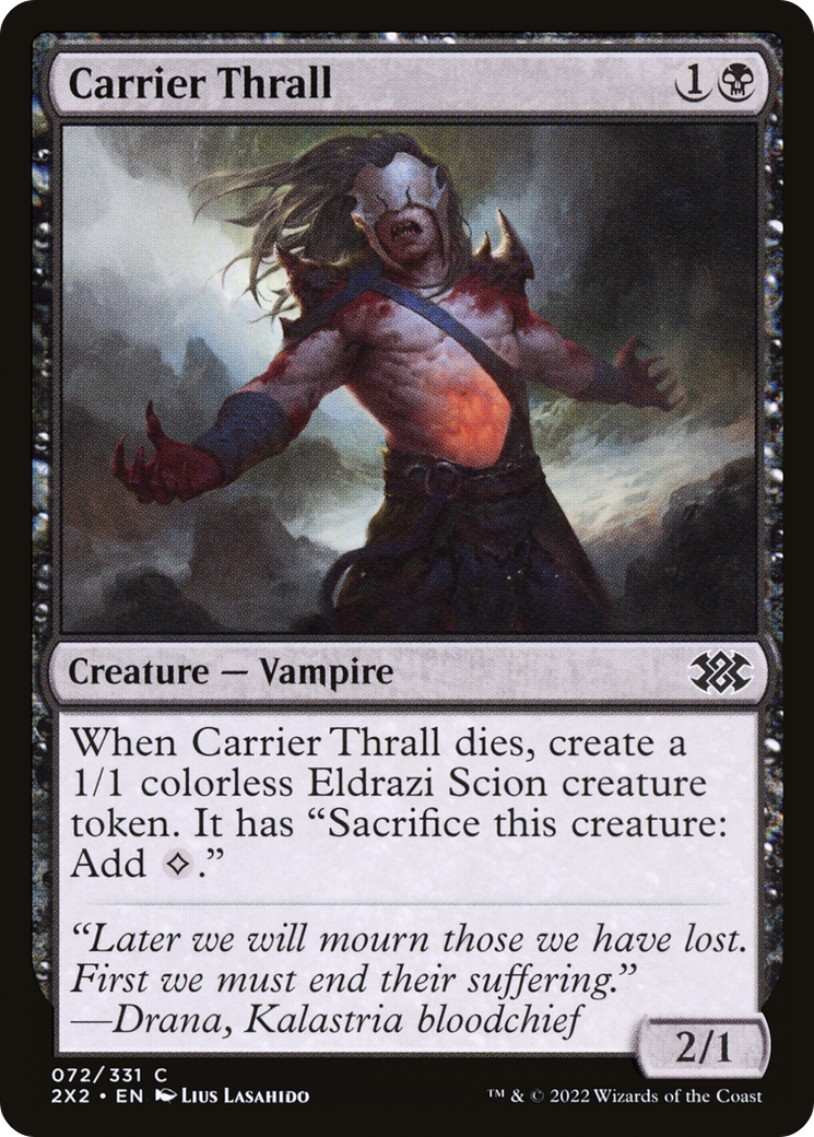 Carrier Thrall [Double Masters 2022] - The Mythic Store | 24h Order Processing