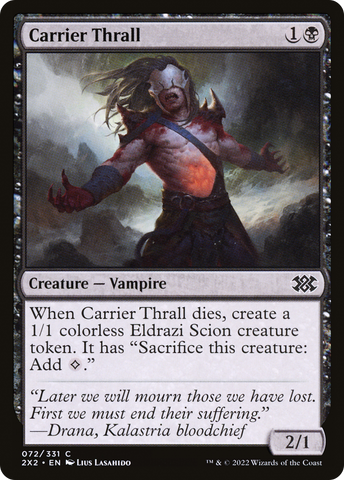 Carrier Thrall [Double Masters 2022] - The Mythic Store | 24h Order Processing