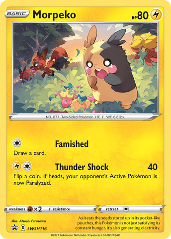 Morpeko (SWSH116) [Sword & Shield: Black Star Promos] - The Mythic Store | 24h Order Processing
