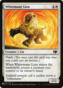 Whitemane Lion (PLC) [The List] - The Mythic Store | 24h Order Processing