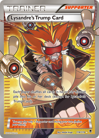 Lysandre's Trump Card (118/119) [XY: Phantom Forces] - The Mythic Store | 24h Order Processing