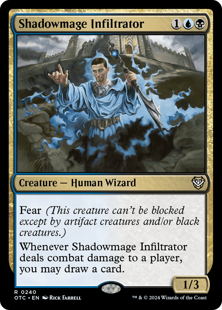 Shadowmage Infiltrator [Outlaws of Thunder Junction Commander] - The Mythic Store | 24h Order Processing