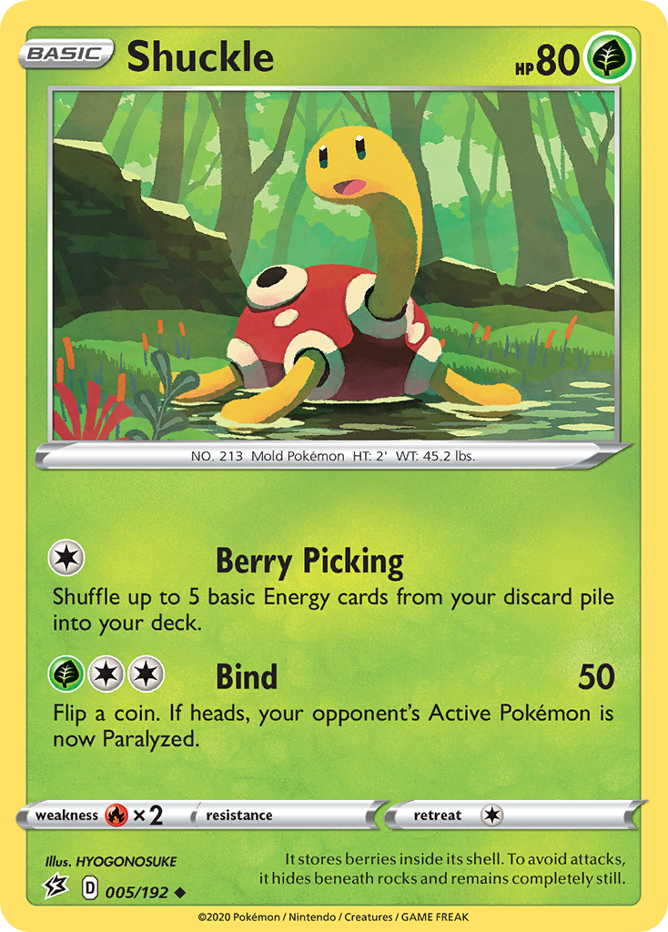 Shuckle (005/192) [Sword & Shield: Rebel Clash] - The Mythic Store | 24h Order Processing