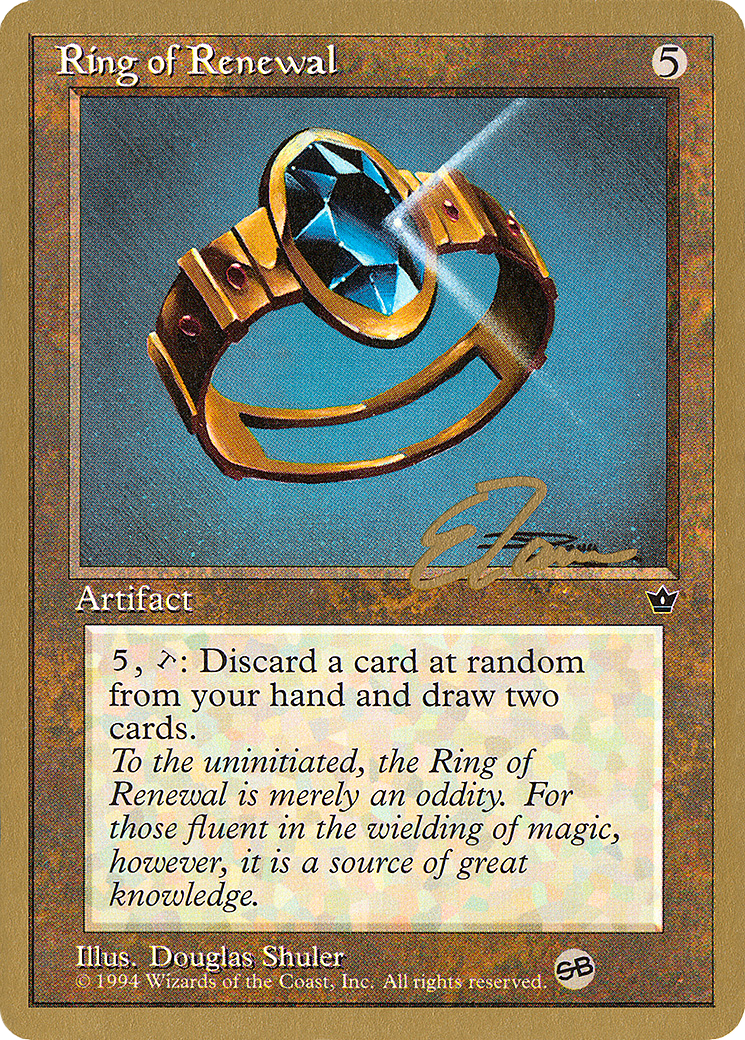 Ring of Renewal (Eric Tam) (SB) [Pro Tour Collector Set] - The Mythic Store | 24h Order Processing