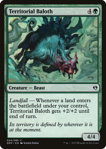 Territorial Baloth [Duel Decks: Zendikar vs. Eldrazi] - The Mythic Store | 24h Order Processing