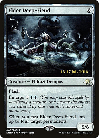 Elder Deep-Fiend [Eldritch Moon Prerelease Promos] - The Mythic Store | 24h Order Processing