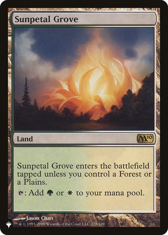 Sunpetal Grove [The List] - The Mythic Store | 24h Order Processing