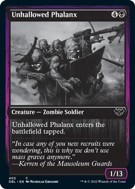 Unhallowed Phalanx [Innistrad: Double Feature] - The Mythic Store | 24h Order Processing