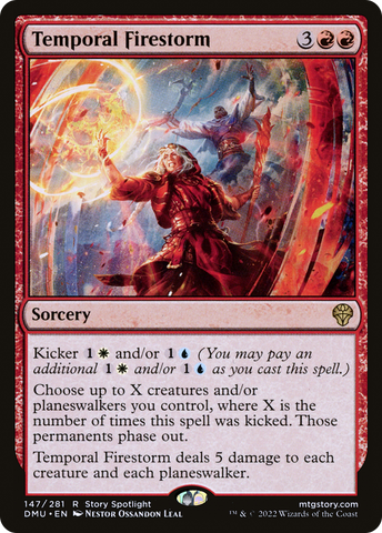Temporal Firestorm [Dominaria United] - The Mythic Store | 24h Order Processing