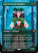 Leaf-Crowned Visionary (Borderless) [Lorwyn Eclipsed Special Guests] - The Mythic Store | 24h Order Processing