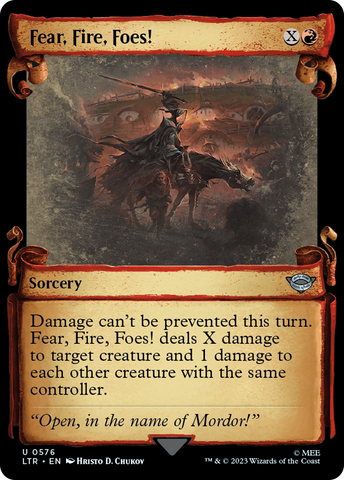 Fear, Fire, Foes! [The Lord of the Rings: Tales of Middle-Earth Showcase Scrolls] - The Mythic Store | 24h Order Processing