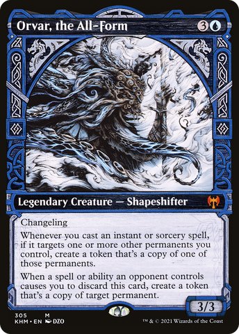 Orvar, the All-Form (Showcase) [Kaldheim] - The Mythic Store | 24h Order Processing