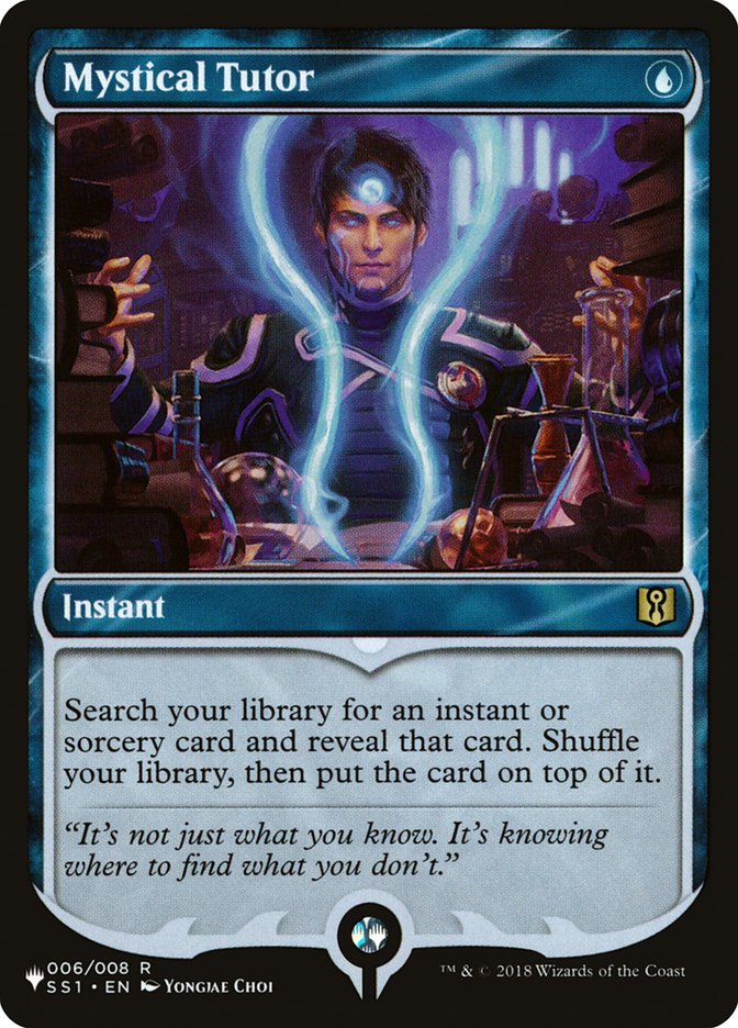 Mystical Tutor [The List] - The Mythic Store | 24h Order Processing