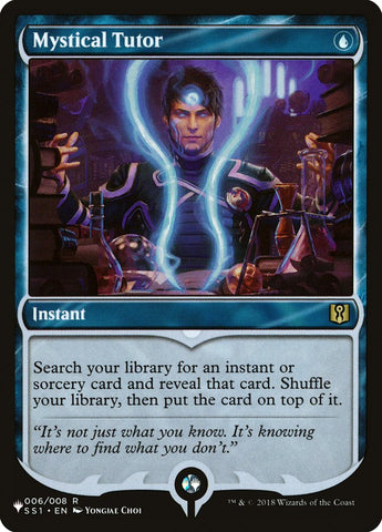 Mystical Tutor [The List] - The Mythic Store | 24h Order Processing