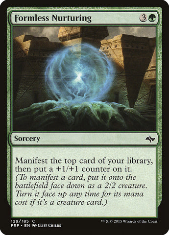 Formless Nurturing [Fate Reforged] - The Mythic Store | 24h Order Processing