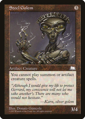 Steel Golem [Weatherlight] - The Mythic Store | 24h Order Processing