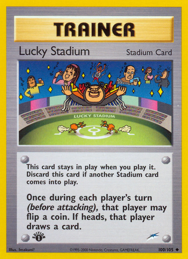 Lucky Stadium (100/105) [Neo Destiny 1st Edition] - The Mythic Store | 24h Order Processing