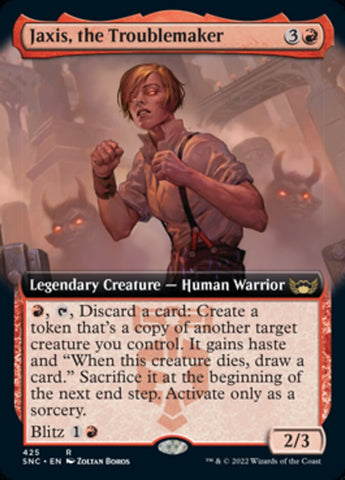 Jaxis, the Troublemaker (Extended Art) [Streets of New Capenna] - The Mythic Store | 24h Order Processing