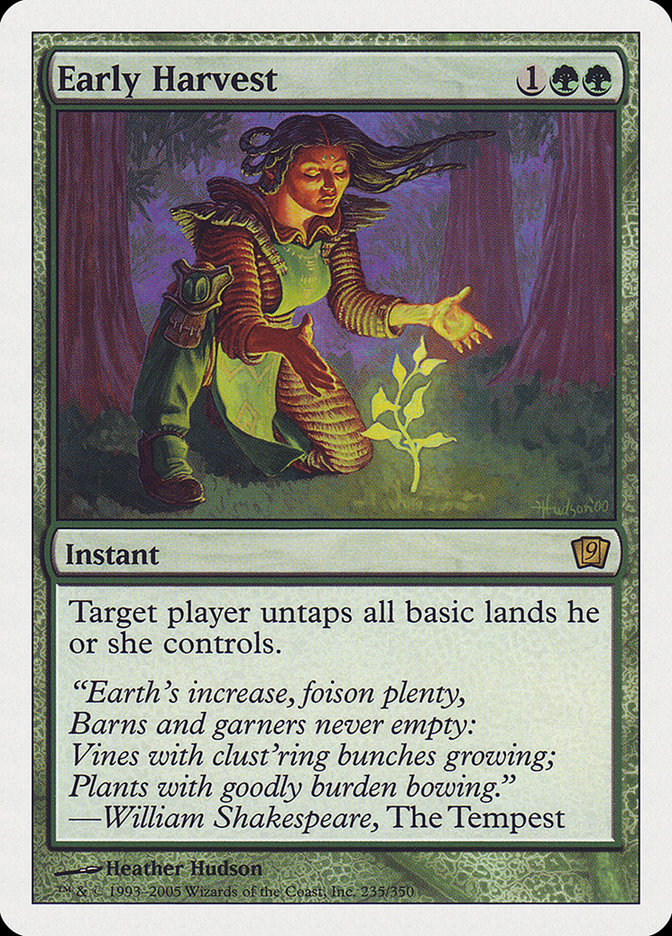 Early Harvest [Ninth Edition] - The Mythic Store | 24h Order Processing