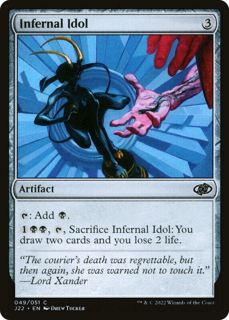 Infernal Idol [Jumpstart 2022] - The Mythic Store | 24h Order Processing