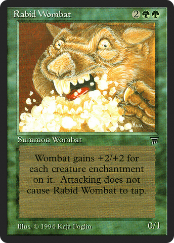 Rabid Wombat [Legends] - The Mythic Store | 24h Order Processing
