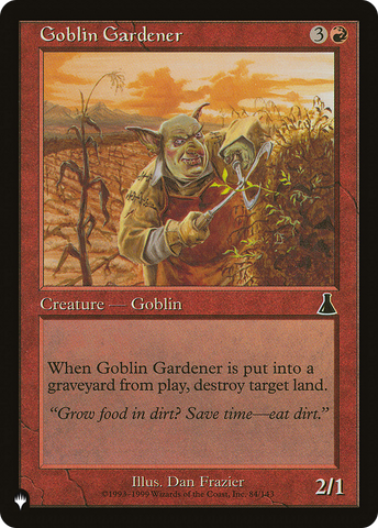 Goblin Gardener [The List] - The Mythic Store | 24h Order Processing