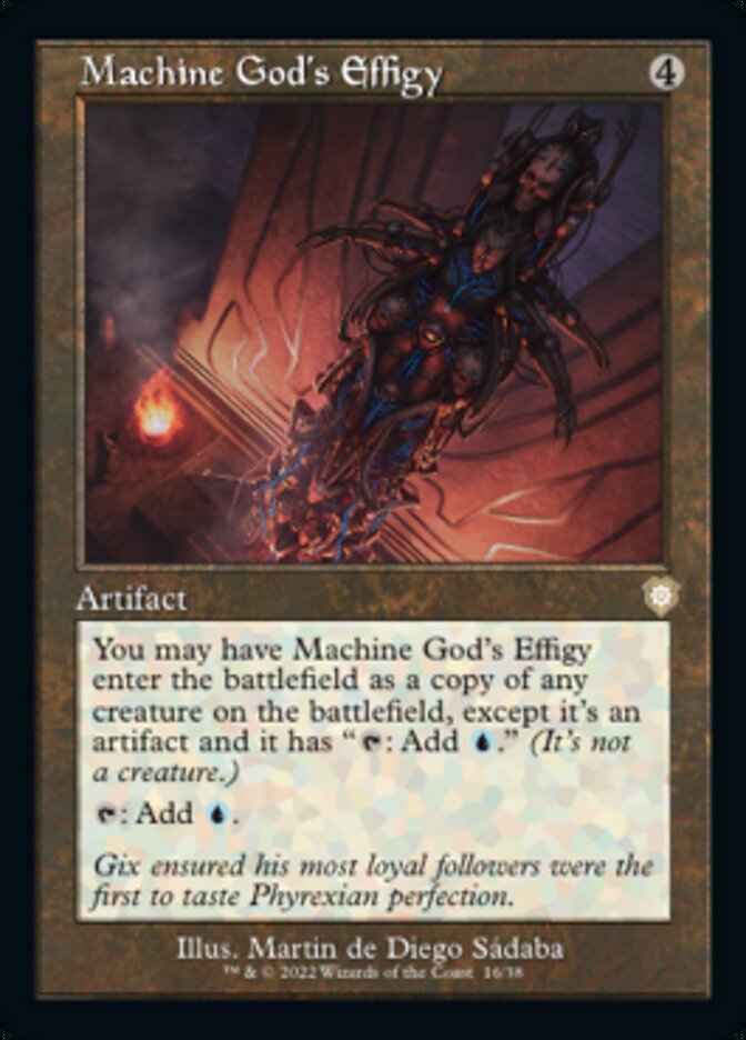 Machine God's Effigy (Retro) [The Brothers' War Commander] - The Mythic Store | 24h Order Processing