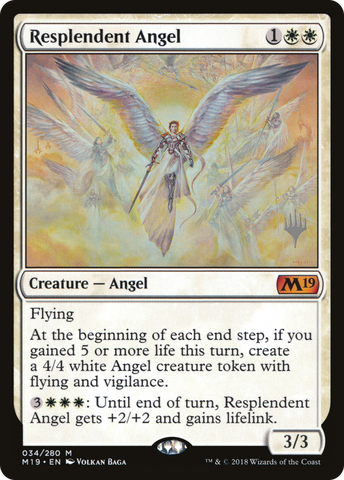 Resplendent Angel (Promo Pack) [Core Set 2019 Promos] - The Mythic Store | 24h Order Processing