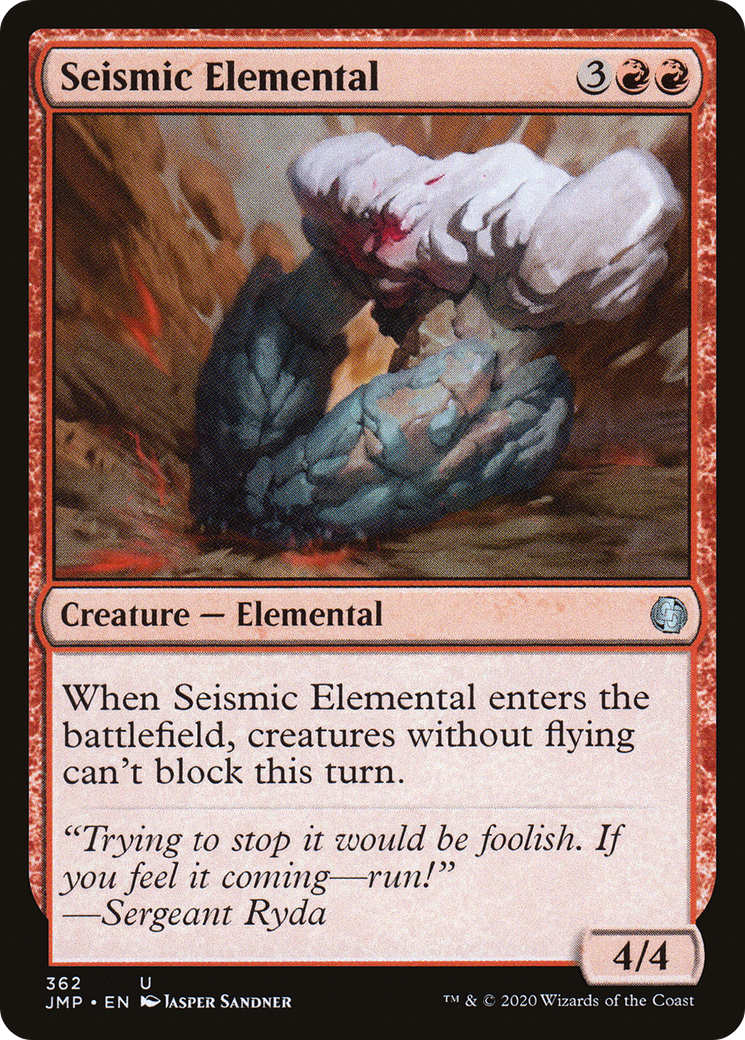 Seismic Elemental [Jumpstart] - The Mythic Store | 24h Order Processing