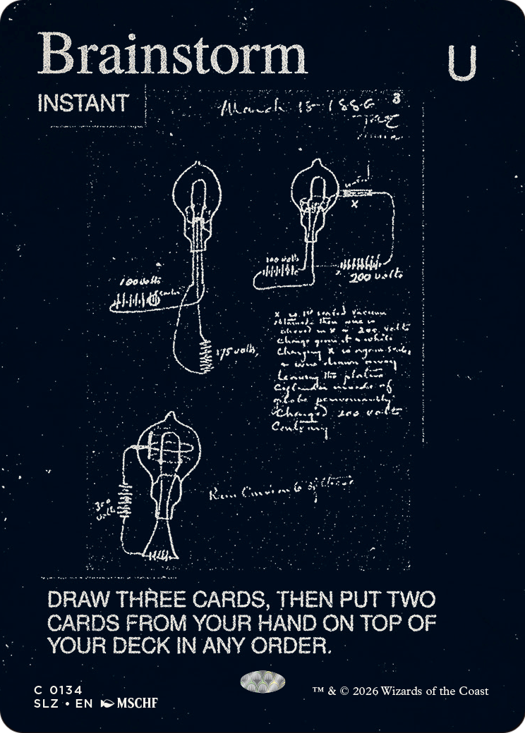 Brainstorm (0134) [Secret Lair x MSCHF: The Zeta Set] - The Mythic Store | 24h Order Processing