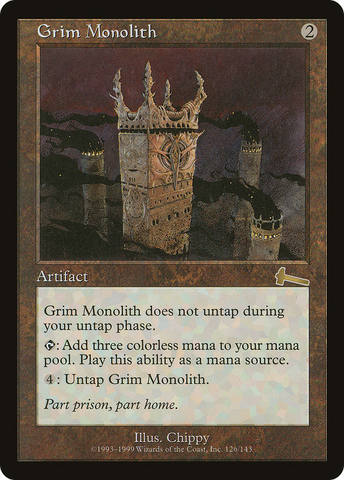 Grim Monolith [Urza's Legacy] - The Mythic Store | 24h Order Processing