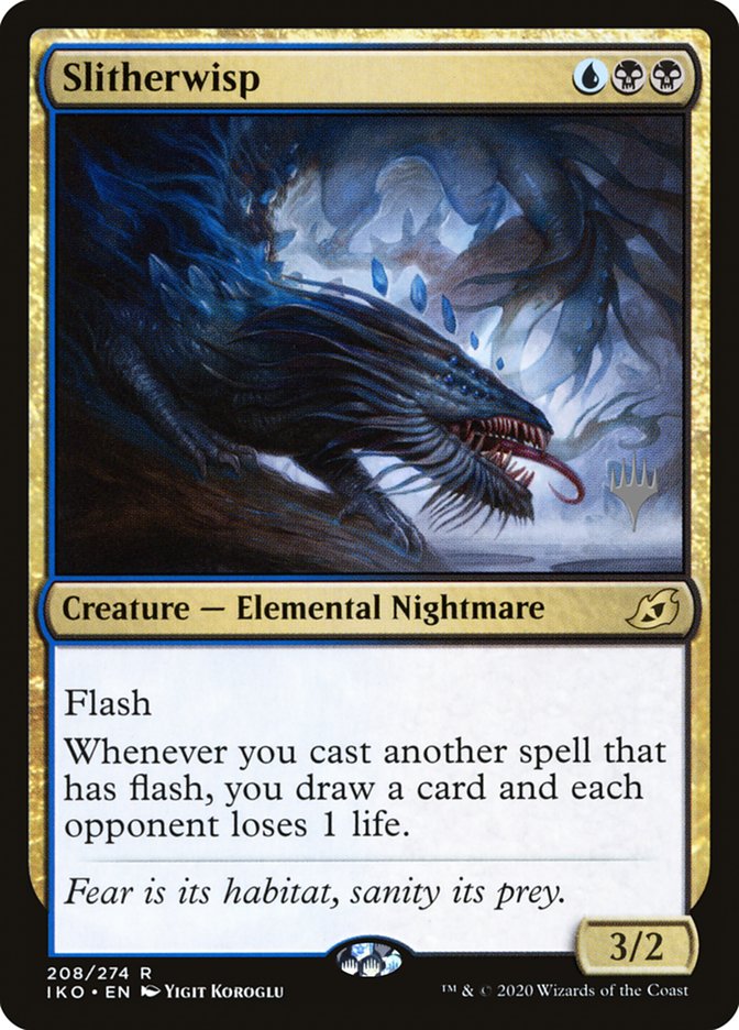 Slitherwisp (Promo Pack) [Ikoria: Lair of Behemoths Promos] - The Mythic Store | 24h Order Processing