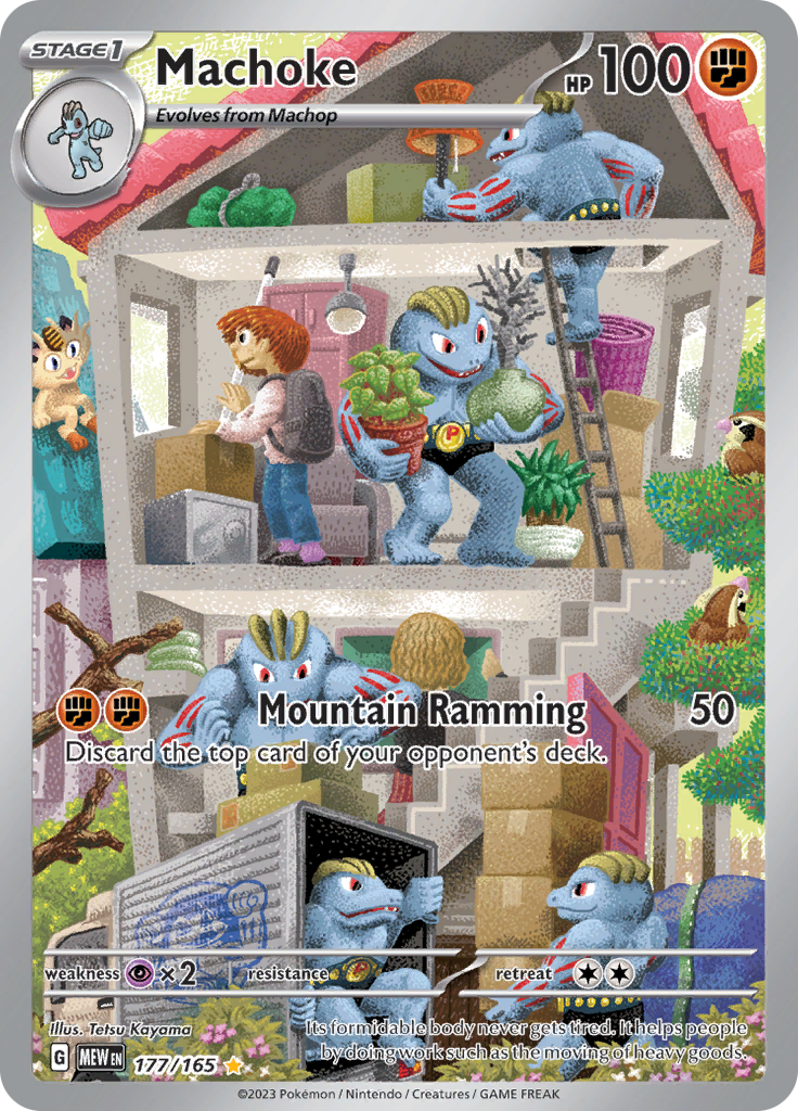 Machoke (177/165) [Scarlet & Violet 151] - The Mythic Store | 24h Order Processing