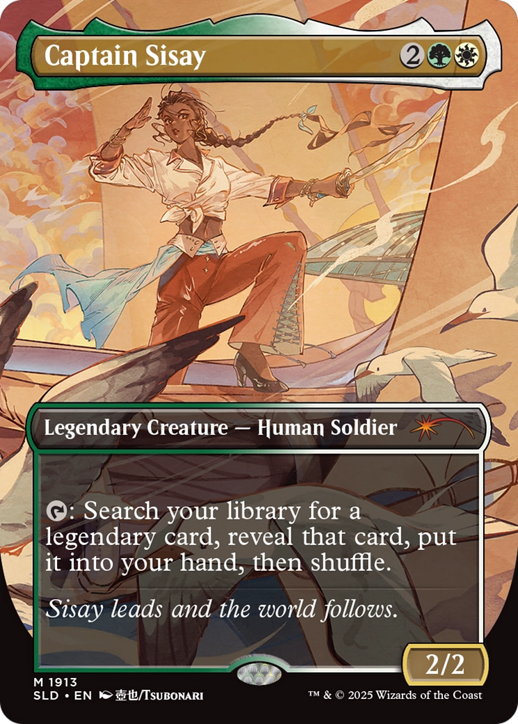 Captain Sisay (1913) (Rainbow Foil) [Secret Lair Drop Series] - The Mythic Store | 24h Order Processing