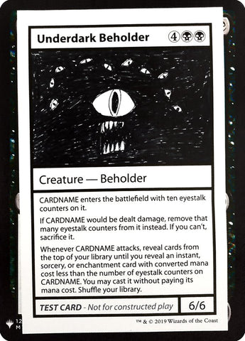 Underdark Beholder [Mystery Booster Playtest Cards] - The Mythic Store | 24h Order Processing