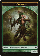Elf Warrior // Zombie Double-Sided Token [Commander 2016 Tokens] - The Mythic Store | 24h Order Processing