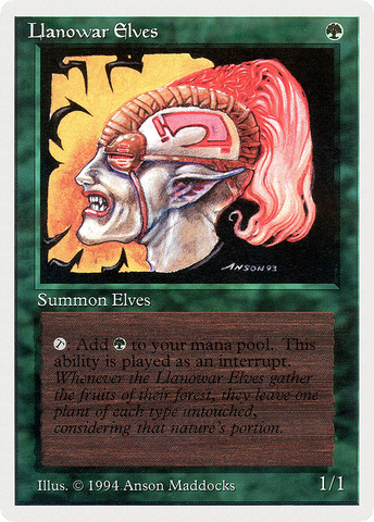 Llanowar Elves [Summer Magic / Edgar] - The Mythic Store | 24h Order Processing