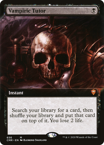 Vampiric Tutor (Extended Art) [Commander Legends] - The Mythic Store | 24h Order Processing