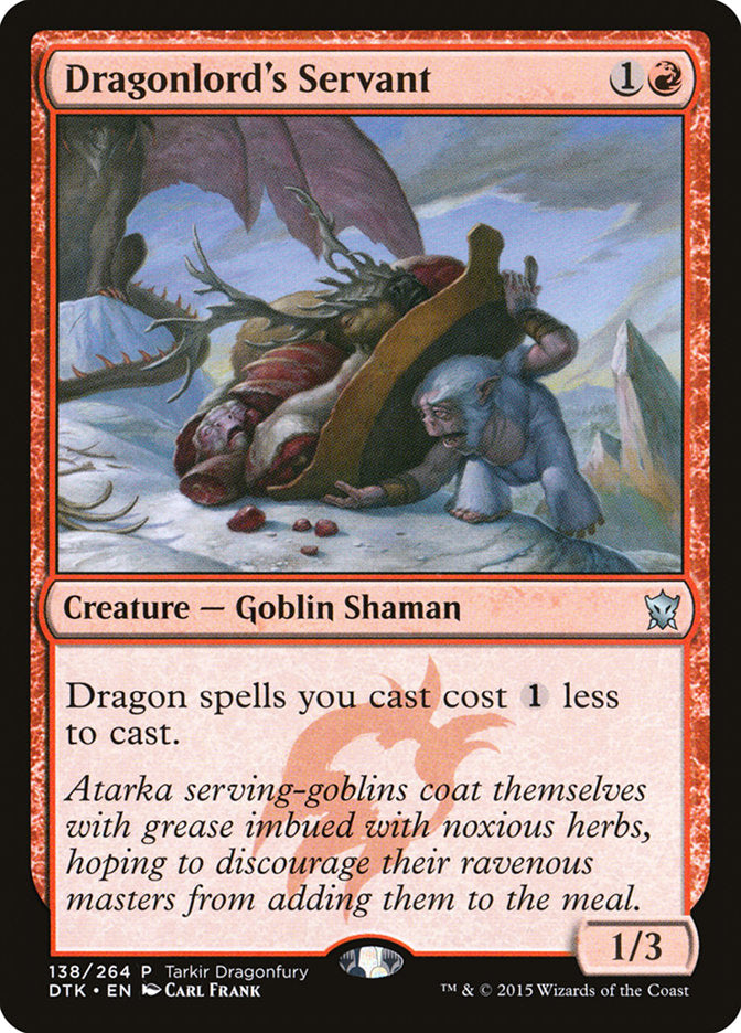 Dragonlord's Servant [Tarkir Dragonfury] - The Mythic Store | 24h Order Processing