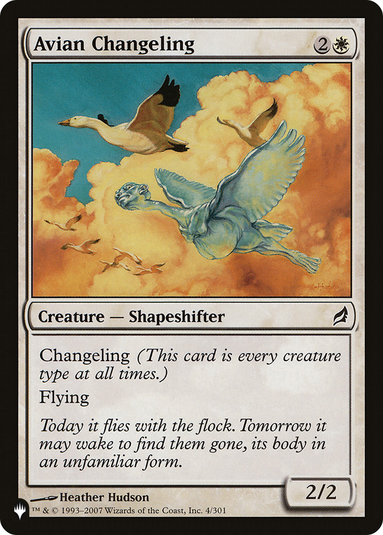 Avian Changeling [The List] - The Mythic Store | 24h Order Processing