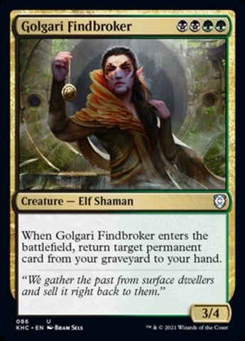 Golgari Findbroker [Kaldheim Commander] - The Mythic Store | 24h Order Processing