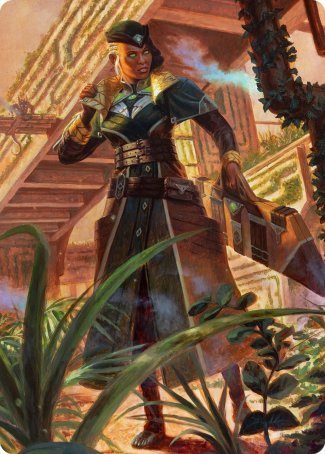 Vivien on the Hunt Art Card [Streets of New Capenna Art Series] - The Mythic Store | 24h Order Processing