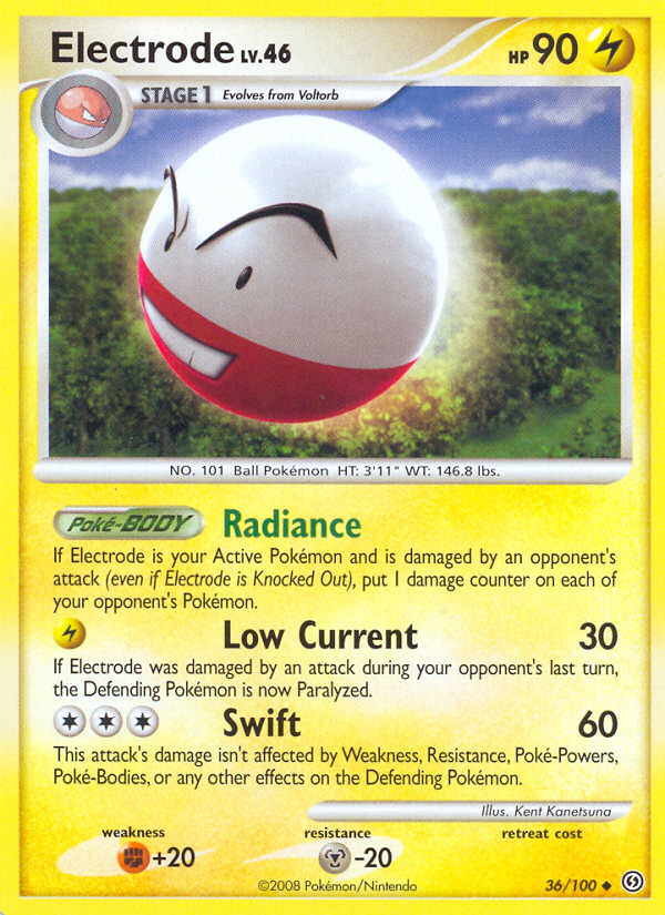 Electrode (36/100) [Diamond & Pearl: Stormfront] - The Mythic Store | 24h Order Processing