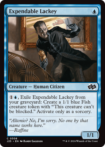 Expendable Lackey [Foundations Jumpstart] - The Mythic Store | 24h Order Processing