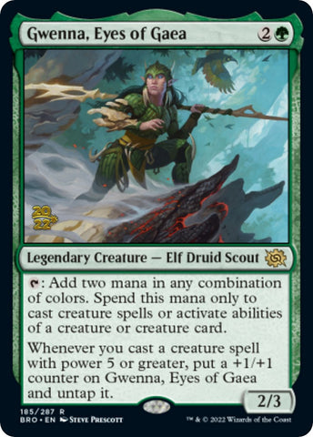 Gwenna, Eyes of Gaea [The Brothers' War Prerelease Promos] - The Mythic Store | 24h Order Processing